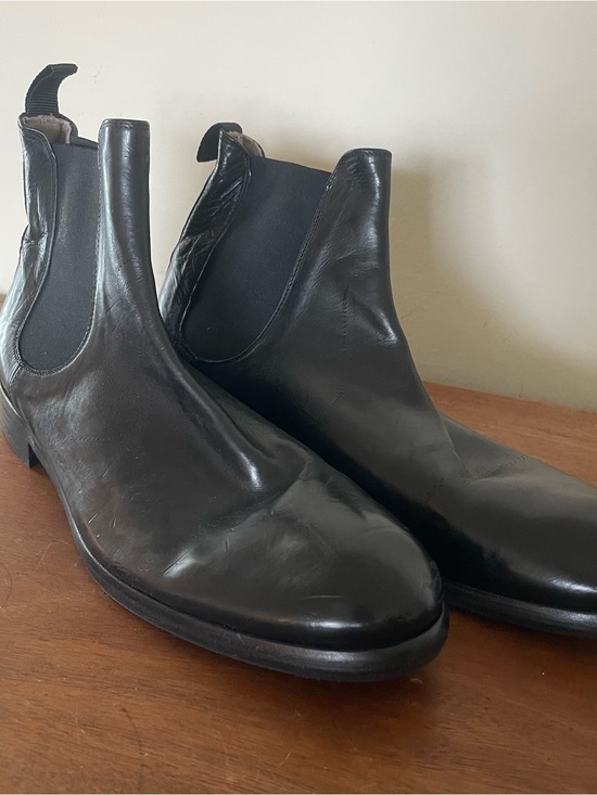 All Saints Other - All Saints Men's Black Leather Boots Size 45